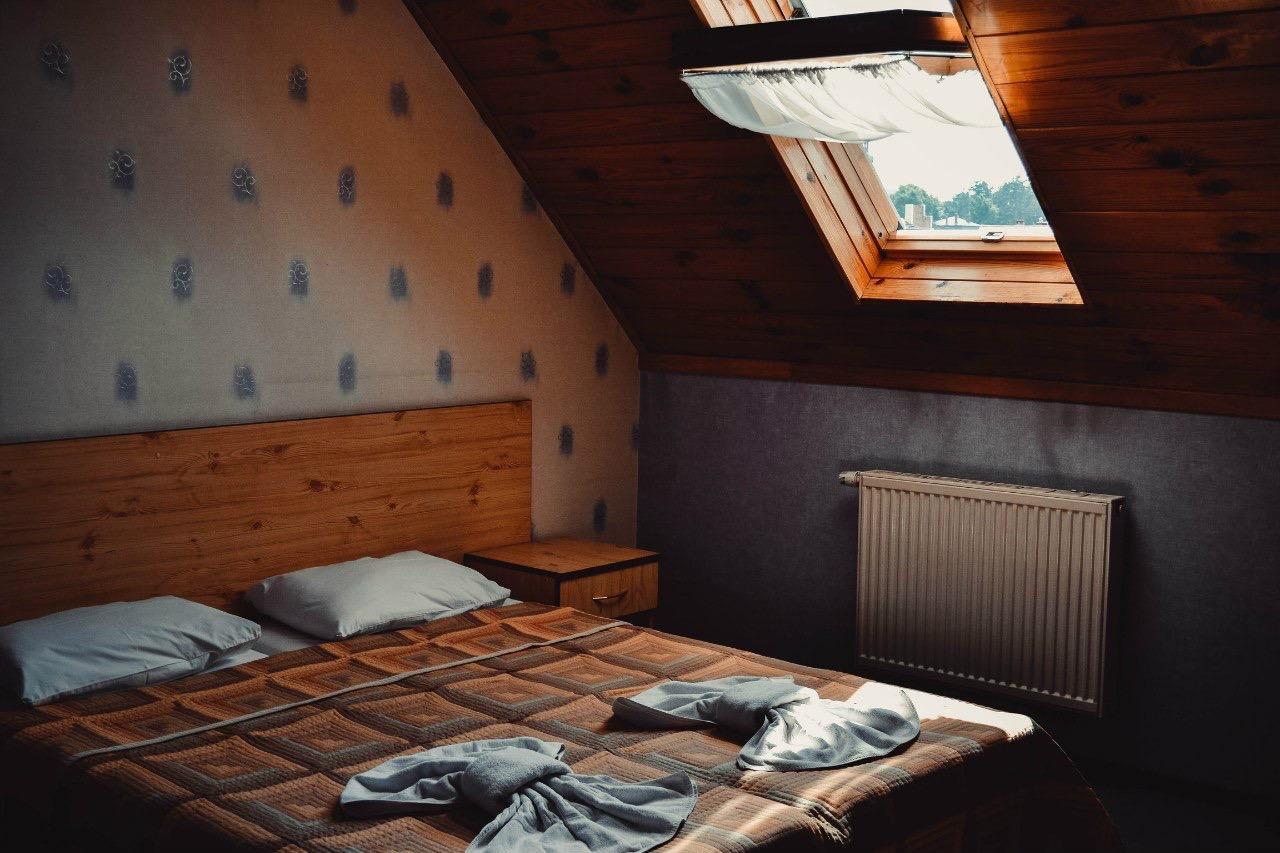 Tri Dorogi Hotell Lviv Eksteriør bilde